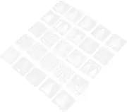 Hohopeti 25Pcs Reusable Christmas Stencils for DIY Crafts Decorative Xmas Patterns for Painting and for Holiday Decor and Creative Projects