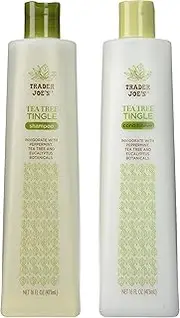 Trader Joe's Tea Tree Tingle Shampoo & Conditioner, 16 Oz.