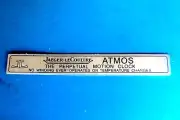 JAEGER LE COULTRE ATMOS PERPETUAL MOTION CUSTOM PLAQUE CLASSIC DESIGN FOR ATMOS