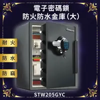 在飛比找樂天市場購物網優惠-安全保障！台灣金庫王 STW205GYC 電子密碼鎖防火防水