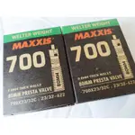 2X MAXXIS ROAD INNER TUBES 700X23-32C 80MM