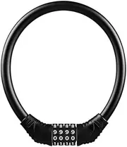 [Goxfaca] Bicycles Combination Lock, 4 Digit Bikes Chain Lock with Numeric Code, Resettable Heavy Duty Keyless Bikes Lock for Bicycles, Motorcycle