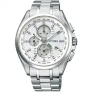 Citizen ATTESA AT8040-57A Eco-Drive Solar Analog Titanium Men Watch White