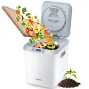 Electric Composter for Kitchen: Smart Compost Bin Outdoor/Indoor, Odorless/Auto-