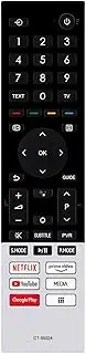[ALLIMITY] ERF3E82T CT-95024 Replacement Voice Remote sub CT-95022 fit for Toshiba LED TV 43E350KP 50E350KP 55E350KP 65E350KP 43C350KP 50C350KP 55C350KP 65C350KP 55Z770KP 55Z770KN 55Z770KV 55Z770KW