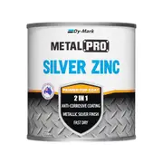 Dy-Mark 250ml Silver Zinc MetalPro Metal Paint