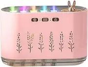 Humidifiers for Home,Baby Humidifier with LED Light - Quiet Home Improvement with Aromatherapy Function for Room, Car, Home, Plant Care