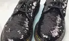 Dr Martens 3 Loch 1461 Sequin Black Silver 24597016 Classic Doc Women SPARKLY