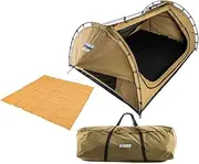 Kings Big Daddy Deluxe Double Swag + Swag Canvas Bag + Mesh Flooring 3mx3m 4WD