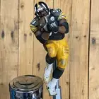 Pittsburgh Steelers Football Beer Keg Tap Handle Jerome Bettis