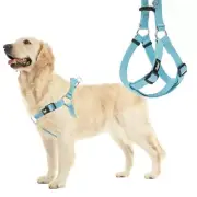 PUPTECK No Pull Dog Harness Soft Adjustable Basic Nylon Step in Size M NIB