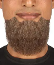 Men's Balbo Style Beard Set Mixed Brown Cosplay Beard M-1150