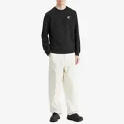 Moncler Swoosh Cotton Fleece Sweatshirt