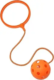 Ankle Skip Ball - Single-Leg Swing Rotating Soft Jumping Ring Assorted Colors,Coordination Fitness Sports Ball Outside Exercise Skipping Toy for Kindergarten