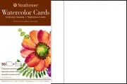 Strathmore 105210 Cards & Envelopes 5"X6.875" 50/Pkg-Watercolor