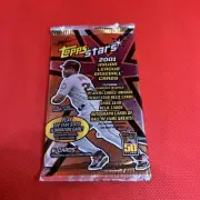2001 Topps Stars Hobby Baseball Sealed (1) PACK From Box Poss Albert Pujols RC