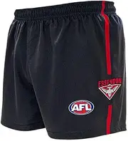 The AFL Store Essendon Mens Baggy Shorts Black