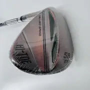 TaylorMade Hi-Toe 3 Milled Grind 58 Degree Copper Wedge LH - KBS 115 Wedge Flex
