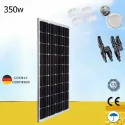 12V 350W Fixed Solar Panel Kit Mono Generator Caravan Camping Charger 350 watt