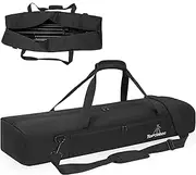 TORIBIO 35.5" Multifunctional Tripod Bag,Heavy Duty Tripod Carrying Case, Tripod Case for Music Stand,Mic Stand, Speakers Stand, Tripods, Lights, Boom Stand, Cameras, Monopods Stand