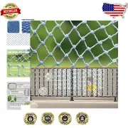 Durable Hand-Woven Safety Netting for Railing - Ideal for Indoor & Outdoor Use