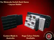 For Nintendo Switch Custom Stand Extra Joycon + 12 Games | Colour Options |