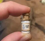 Dollhouse Miniature Potion Jar, Witch Wizard Fairy Garden Halloween Apothecary