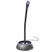 High-Quality Usb Noise-Cancelling Microphone - Black