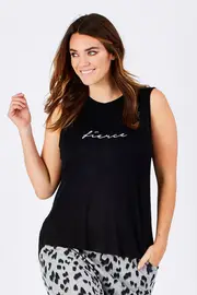 Capri Print Tank--BET-BB542SP17