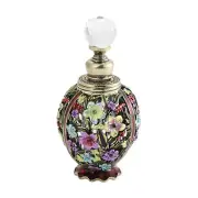 10ml Empty Flower Pattern Refillable Perfume Bottle Sample Container Home Decor