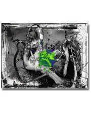 Ready2HangArt Inkd XIV Wrapped Canvas Wall Art by Tristan Scott