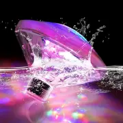4PACK Swimming Floating Pool Lights - RGB Color Changing Floating Pool Lights...
