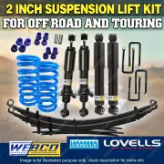 2 Inch 50mm Lovells RAW 4x4 Leaf Suspension Lift Kit for Mitsubishi Triton MQ
