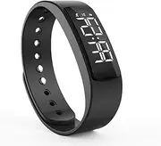 synwee Fitness Tracker Watch Band,Non-Bluetooth Smart Bracelet Walking Pedometer Watch Step Counter/Calorie Burned/Distance/Alarm/Timer for Kids Teens Adult Men Women