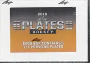 2016 LEAF PLATES HOCKEY FACTORY SEALED HOBBY BOX