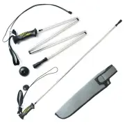 M MAXIMUMCATCH Maxcatch Folding Wading Staff with Neoprene Pouch Fly Fishing ...