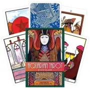 Aquarian Tarot Deck Cards David Palladini Esoteric Telling Us Games Systems AQ78