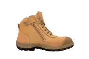 Oliver Mens Zip Side Safety Work Boots 34662 - Wheat