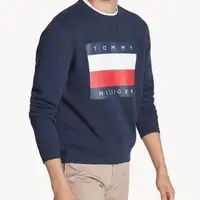 在飛比找momo購物網優惠-【Tommy Hilfiger】TOMMY 經典印刷LOGO