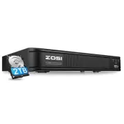 5MP Lite 8 Channel CCTV DVR Recorder Full 1080p, Hybrid Capability 4-in-1(Ana...