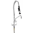 COMMERCIAL 3MONKEEZ DUAL HOB MOUNTD RINSE SPRAY TAP POT FILLER FAUCET T-3M5