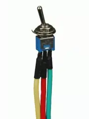 INSTALL BAY IBTSSMS / MINI TOGGLE SWITCH -SINGLE POLE DOUBLE THROW ON-OFF (5 PK)