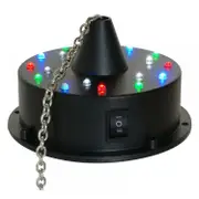 CR-Lite LED Mirror Ball Motor 1 incl. LED Lighting Sound controlled up to 3kg 12 inch mirror ball