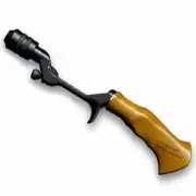 Megabass Pagani Trad Vintage Black Maple Wood Grip