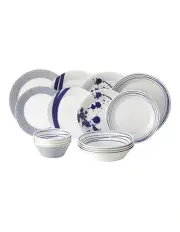 [Royal Doulton] Pacifc 16 Piece Set Blue/White