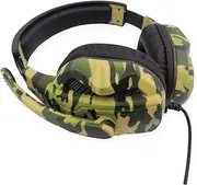 Computer Gaming Headphones Camouflage Design Omnidirectional Microphone for Pc Laptop Mobile