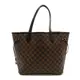 [二手] 【日本直送】路易威登 Neverfull MM 單肩手提包 N51105 Damier Ebene 二手