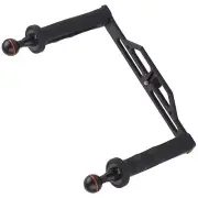 Dual Handle Aluminium Tray Stabilizer Rig Diving Underwater Camera Housings WTD