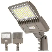 200W LED Parking Lot Lighting UL DLC Listed 28,000LM 5000K LED Shoebox Pole L...