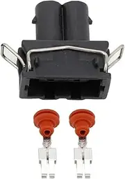 Xiaojiang Store 2 Pin DJ70252-4.8-11/21 Connector Plug Car/auto Sensor Plug/Vehicle Connector with Terminal (Color : Female Plug, Size : 5 Sets)